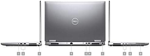 Dell Precision 7540 Workstation Laptop / 15.6" / Black / Intel Xeon E / Intel Xeon / 32GB RAM / 512GB SSD / Non-Touch / English Keyboard / Windows 11 Pro 4