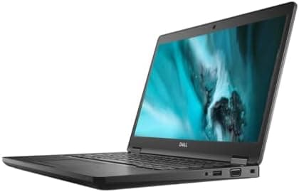 Dell Latitude 5491 / 14" / Black / Intel Core i5-8300H / 8th Gen / 16GB RAM / 512GB SSD / Non-Touch / English (Backlit) Keyboard / Windows / Renewed / Excellent 4