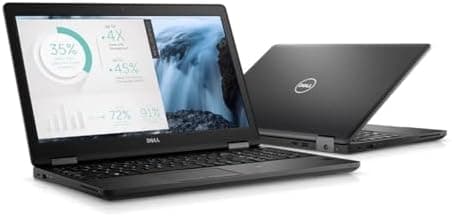 Dell Latitude 5580 / 15.6" / Black / Intel Core i5-6300U / 6th Gen / 16GB RAM / 256GB SSD / Non-Touch / English Keyboard / Windows 6