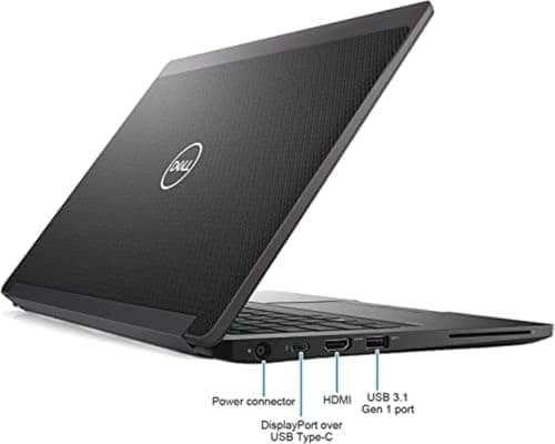 Dell Latitude 7390 / 13.3" / Black / Intel Core i5 / 8th Gen / 8GB RAM / 256GB SSD / Touchscreen / English Keyboard / Windows 11 3