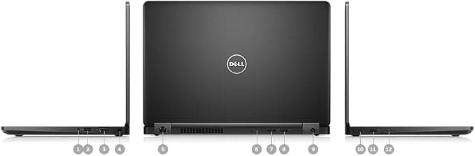 Dell Latitude 5480 / 14" / Black / Intel Core i5-6300U / 6th Gen / 16GB RAM / 256GB SSD / Non-Touch / English Keyboard / Windows 11 4