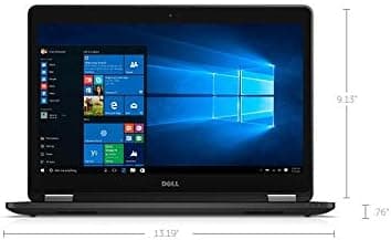 Dell Latitude 7470 / 14.1" / Black / Intel Core i7 / 6th Gen / 16GB RAM / 512GB SSD / Touchscreen / English Keyboard / Windows 11 Pro 3