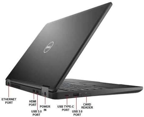 Dell Latitude E5580 / 15.6" / Black / Intel Core i5 / 6th Gen / 8GB RAM / 256GB SSD / Touchscreen / English Keyboard / Windows 11 4