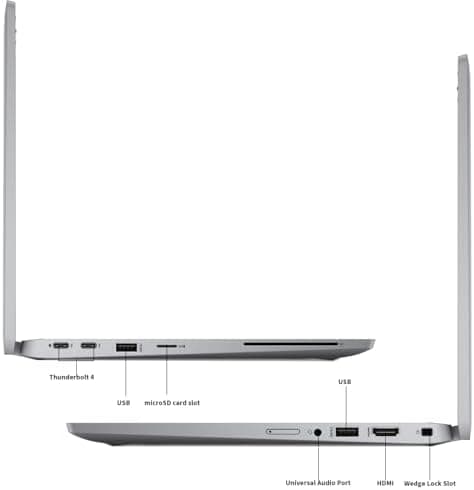 Dell Latitude 5320 / 13.3" / Black / Intel Core i7-1185G7 / 11th Gen / 8GB RAM / 256GB SSD / Touchscreen / English Keyboard / Windows 11 Pro 8