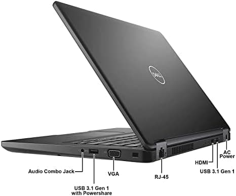 Dell Latitude 5490 / 14" / Black / Intel Core i5-7300U / 7th Gen / 16GB RAM / 512GB SSD / Non-Touch / English Keyboard / Windows 11 Pro 6