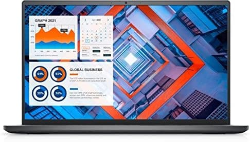 Dell Vostro 7510 / 15.6" / Black / Intel Core i7-11800H / 11th Gen / 16GB RAM / 512GB SSD / Nvidia GeForce RTX 3050 / Non-Touch / English Keyboard / Windows 11 Pro / Renewed / Excellent 8