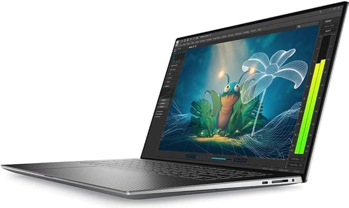 Dell Precision 5570 Workstation Laptop / 15.6" / Silver / Intel Core i9-12900H / 12th Gen / 32GB RAM / 1TB SSD / Touchscreen / English Keyboard / Windows 11 Pro 5