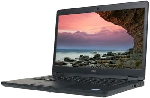 Dell Latitude 5490 / 14.1" / Black / Intel Core i5 / 7th Gen / 8GB RAM / 256GB SSD / Non-Touch / English Keyboard / Windows 11 4