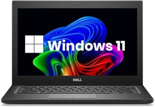 Dell Latitude 7280 / 12.5" / Black / Intel Core i5-7300U / 7th Gen / 8GB RAM / 256GB SSD / Non-Touch / English Keyboard / Windows 11 Pro 2