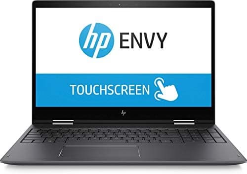 HP Envy x360 15 / 15.6" / Black / AMD Ryzen 5 2500U / Ryzen 2000 Series / 8GB RAM / 256GB SSD / Touchscreen / English Keyboard / Windows 10 Home 2