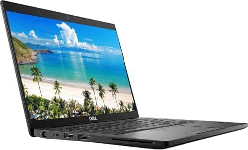 Dell Latitude 7390 / 13.3" / Black / Intel Core i7 / 8th Gen / 16GB RAM / 512GB SSD / Non-Touch / English Keyboard / Windows 11 Pro 3