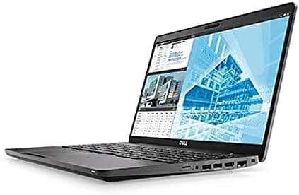 Dell Precision 3540 / 15.6" / Black / Intel Core i5-8365U / 8th Gen / 16GB RAM / 512GB SSD / Non-Touch / English Keyboard / Windows 11 Pro / Renewed / Excellent 5