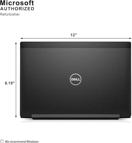 Dell Latitude 7280 / 12.5" / Black / Intel Core i5-7300U / 7th Gen / 8GB RAM / 256GB SSD / Non-Touch / English Keyboard / Windows 11 Pro 8