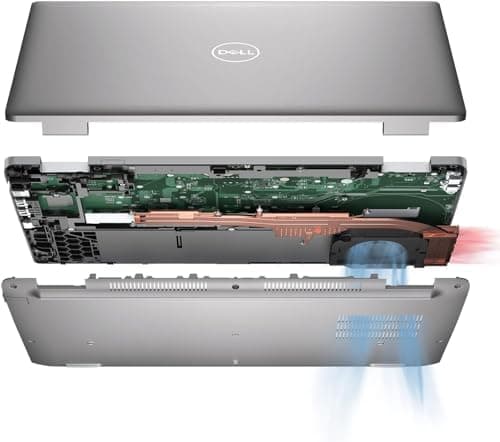 Dell Latitude 5530 / 15.6" / Black / Intel Core i5-1235U / 12th Gen / 16GB RAM / 512GB SSD / Non-Touch / English (Backlit) Keyboard / Windows 11 Pro / Renewed / Excellent 7