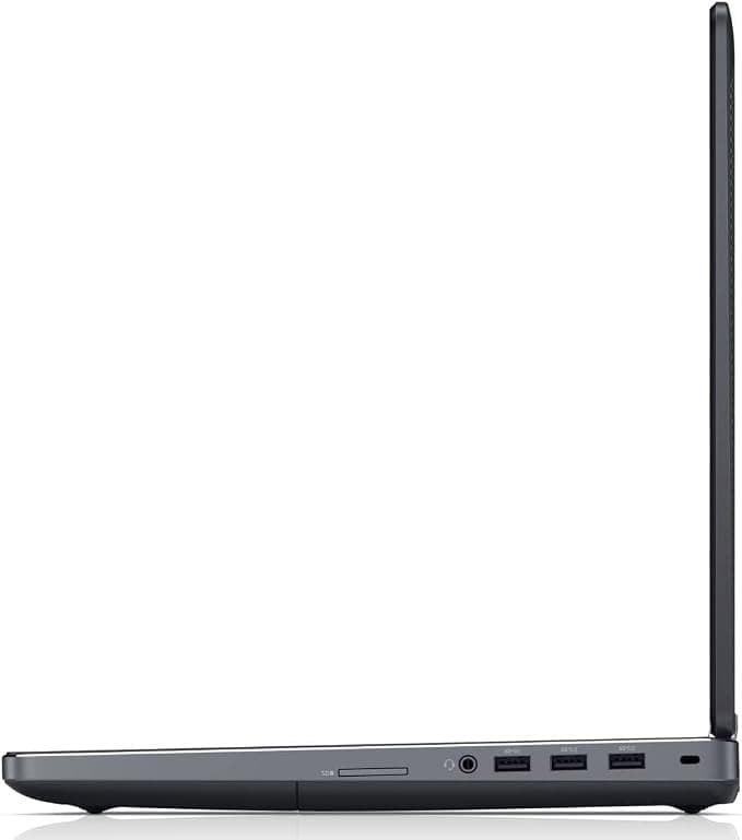 Dell Precision 7520 / 15" / Black / Intel Core i7-7820HQ / 7th Gen / 32GB RAM / 512GB SSD / Non-Touch / English Keyboard / Windows 11 Pro 1