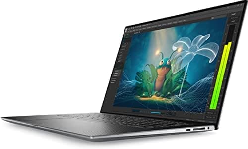 Dell Precision 5570 / 15.6" / Silver / Intel Core i7-12800H / 12th Gen / 16GB RAM / 512GB SSD / Nvidia RTX A1000 / Non-Touch / English Keyboard / Windows 11 Pro / Renewed / Excellent 5