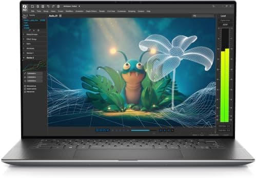 Dell Precision 5570 Workstation Laptop / 15.6" / Silver / Intel Core i9-12900H / 12th Gen / 32GB RAM / 1TB SSD / Touchscreen / English Keyboard / Windows 11 Pro 2