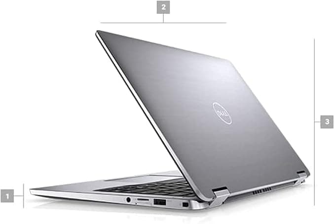 Dell Latitude 7400 2-in-1 Business Laptop / 14" / Black / Intel Core i5-8365U / 8th Gen / 16GB RAM / 256GB SSD / Touchscreen / English Keyboard / Windows 3