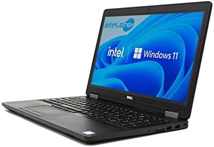 Dell Latitude 5570 / 15.6" / Black / Intel Core i5 / 6th Gen / 8GB RAM / 256GB SSD / Touchscreen / English Keyboard / Windows 11 4