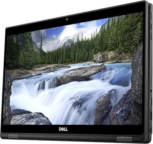 Dell Amazon Latitude 7390 2-in-1 Laptop / 13.3" / Silver / Intel Core i7-8650U / 8th Gen / 16GB RAM / 256GB SSD / Touchscreen / English Keyboard / Windows 2
