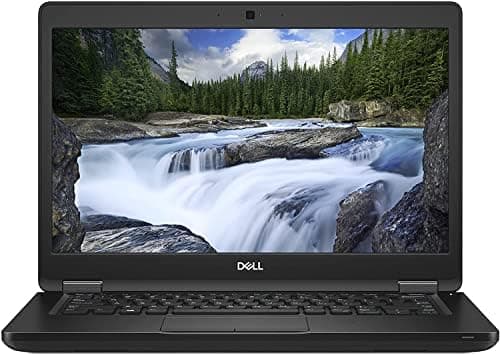 Dell Latitude 5490 / 14.1" / Black / Intel Core i7-8650U / 8th Gen / 16GB RAM / 256GB SSD / Non-Touch / English Keyboard / Windows 2