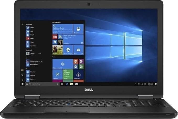 Dell Latitude 5580 / 15.6" / Black / Intel Core i5-6300U / 6th Gen / 16GB RAM / 256GB SSD / Non-Touch / English Keyboard / Windows 5