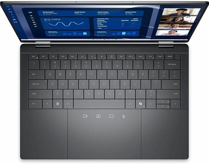 Dell Latitude 9000 9450 / 14" / Magnetite / Intel Core Ultra 7 165U / Core Ultra Series 1 / 16GB RAM / 512GB SSD / Touchscreen / English Keyboard / Windows 11 Pro 7