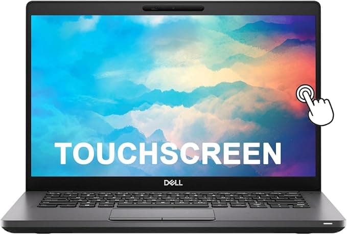 Dell Latitude 5400 / 14" / Black / Intel Core i7-8665U / 8th Gen / 8GB RAM / 256GB SSD / Touchscreen / English Keyboard / Windows 11 1