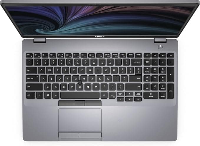 Dell Latitude 5501 Laptop / 15.6" / Black / Intel Core i5-9400H / 9th Gen / 8GB RAM / 256GB SSD / Touchscreen / English Keyboard / Windows 1