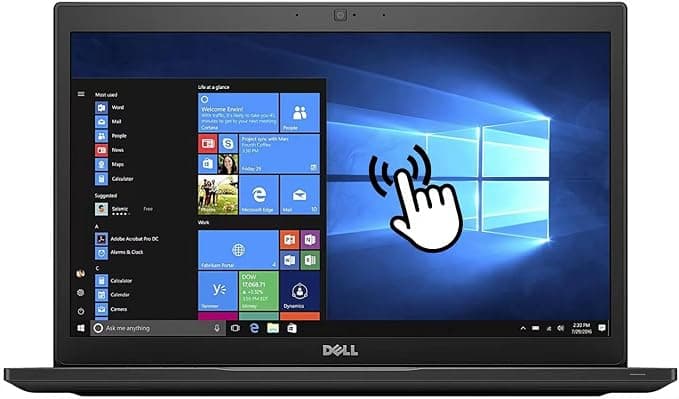 Dell Latitude 7490 Touchscreen Business Laptop / 14" / Black / Intel Core i5-8350U / 8th Gen / 16GB RAM / 512GB SSD / Touchscreen / English Keyboard / Windows 10 Pro 1