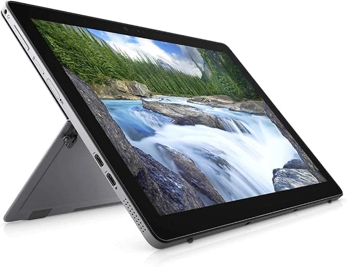 Dell Latitude 7210 / 12.3" / Black / Intel Core i7-10610U / 10th Gen / 16GB RAM / 512GB SSD / Touchscreen / English Keyboard / Windows 11 Pro / Renewed / Excellent 1