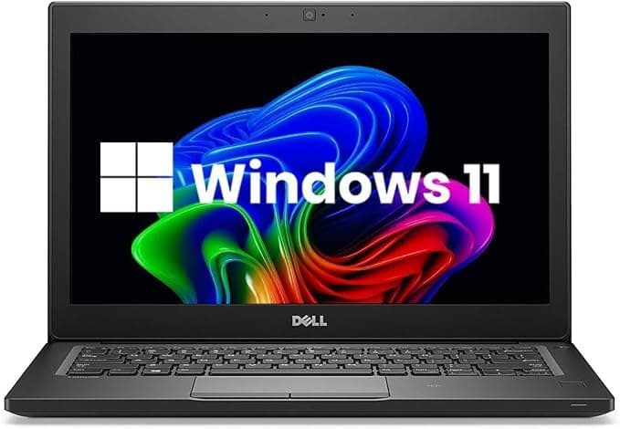 Dell Latitude 7280 / 12.5" / Black / Intel Core i5-7300U / 7th Gen / 8GB RAM / 256GB SSD / Non-Touch / English Keyboard / Windows 11 Pro 1