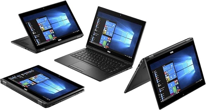 Dell Latitude 7389 / 13" / Black / Intel Core i7 / 7th Gen / 16GB RAM / 512GB SSD / Touchscreen / English Keyboard / Windows 11 Pro 1