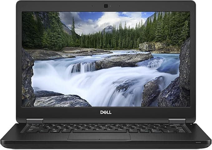 Dell Latitude 5490 / 14.1" / Black / Intel Core i7-8650U / 8th Gen / 16GB RAM / 256GB SSD / Non-Touch / English Keyboard / Windows 1