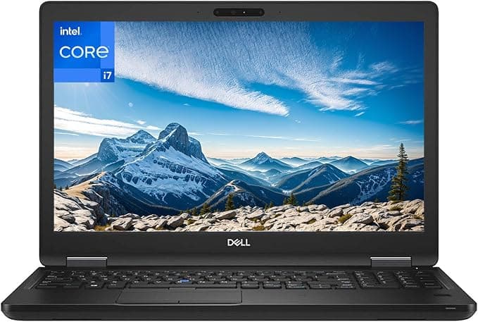 Dell Latitude 5590 / 15.6" / Black / Intel Core i7 / 8th Gen / 16GB RAM / 512GB SSD / Non-Touch / English Keyboard / Windows 11 1