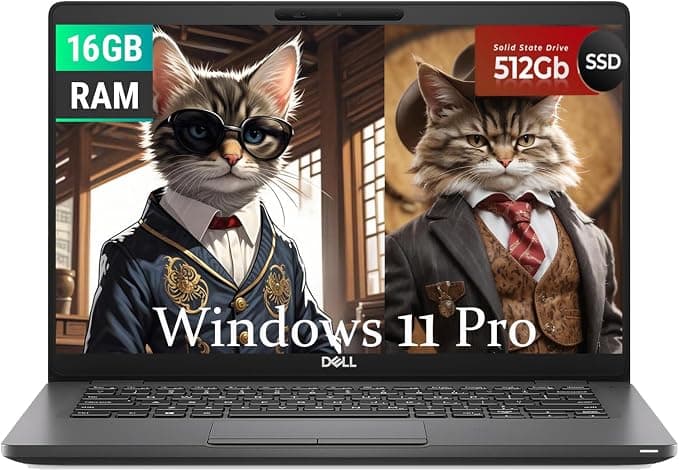 Dell Latitude 5300 Professional Laptop / 13.3" / Black / Intel Core i5-8265U / 8th Gen / 16GB RAM / 512GB SSD / Non-Touch / English Keyboard / Windows 11 Pro 1