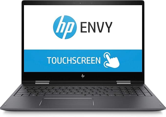 HP Envy x360 15 / 15.6" / Black / AMD Ryzen 5 2500U / Ryzen 2000 Series / 8GB RAM / 256GB SSD / Touchscreen / English Keyboard / Windows 10 Home 1