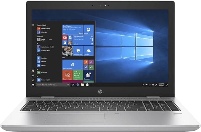 Dell HP ProBook 650 G4 / 15.6" / Black / Intel Core i5 / 7th Gen / 8GB RAM / 256GB SSD / Touchscreen / English Keyboard / Windows 11 Pro 1