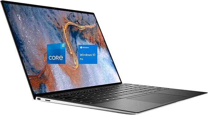 Dell XPS 13 9300 / 13.4" / Silver / Intel Core i5 / 10th Gen / 8GB RAM / 256GB SSD / Non-Touch / English Keyboard / Windows 10 Pro 1
