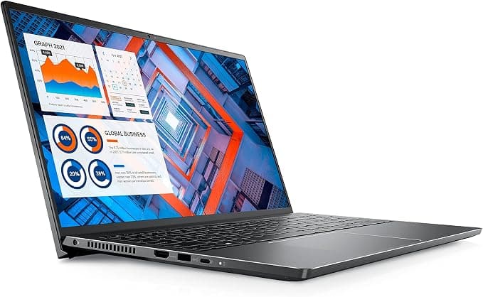 Dell Vostro 7510 / 15.6" / Black / Intel Core i7-11800H / 11th Gen / 16GB RAM / 512GB SSD / Nvidia GeForce RTX 3050 / Non-Touch / English Keyboard / Windows 11 Pro / Renewed / Excellent 1