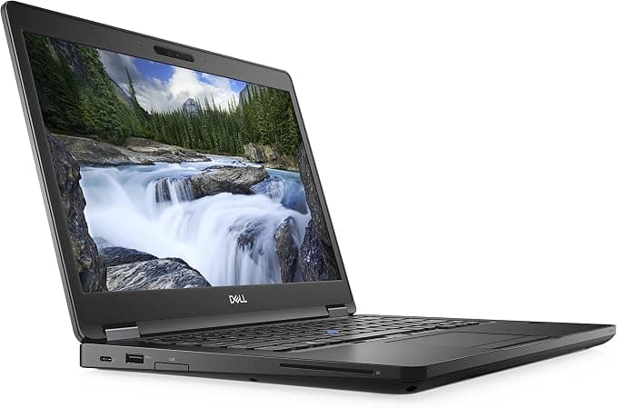 Dell Latitude 5491 / 14.1" / Black / Intel Core i5 / 8th Gen / 8GB RAM / 256GB SSD / Non-Touch / English Keyboard / Windows 11 1