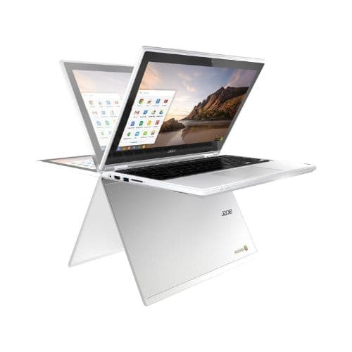 Acer Chromebook R11 Convertible 2 in 1 / 11.6" / Grey / Intel Celeron / 6th Gen / 4GB RAM / 16GB SSD / Touchscreen / English Keyboard / ChromeOS