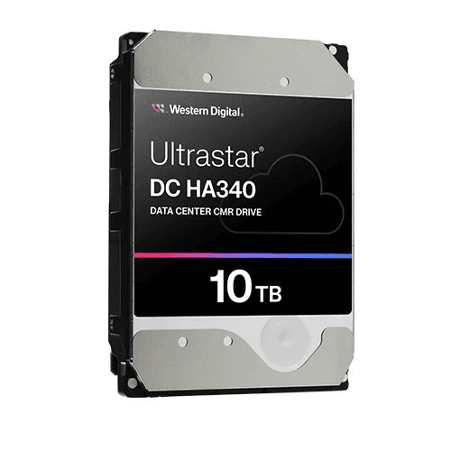WD Ultrastar DC HA340 Data Center 3.5” SATA HDD 10TB - WUS721210BLE6L4