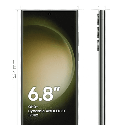 Samsung Galaxy S23 Ultra / 6.8" / Graphite / 512GB