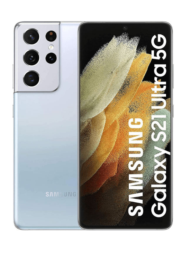 Samsung Galaxy S21 Ultra / 6.8" / Phantom Silver / 512GB