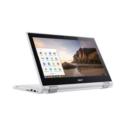 Acer Chromebook R11 Convertible 2 in 1 / 11.6" / Grey / Intel Celeron / 6th Gen / 4GB RAM / 16GB SSD / Touchscreen / English Keyboard / ChromeOS