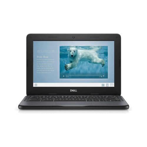 Dell Chromebook 11 3180 / 11.6" / Black / Intel Celeron N3060 / 4GB RAM / 32GB SSD / Non-Touch / English Keyboard / ChromeOS