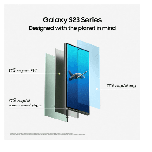 Samsung Galaxy S23 Ultra / 6.8" / Sky Blue / 256GB