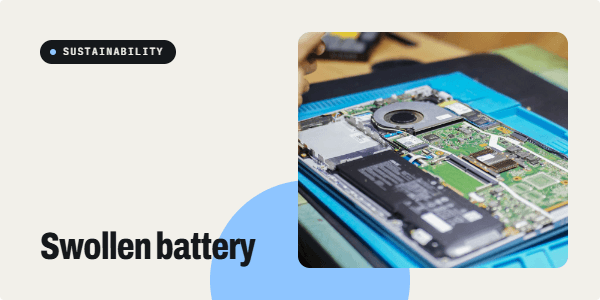 Swollen Laptop Battery in UAE: What to Do, Repair Options and Safe Recycling