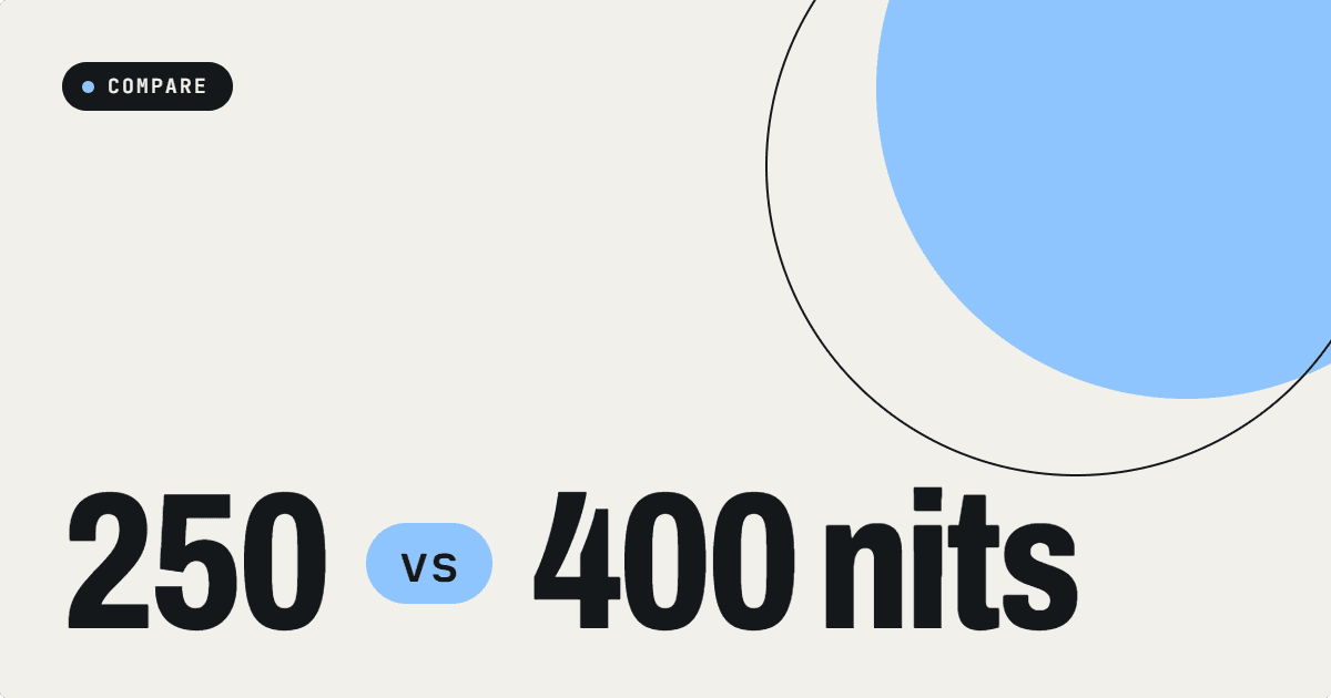 250 vs 400 Nits on Refurbished Laptops: How to Choose a Screen in UAE